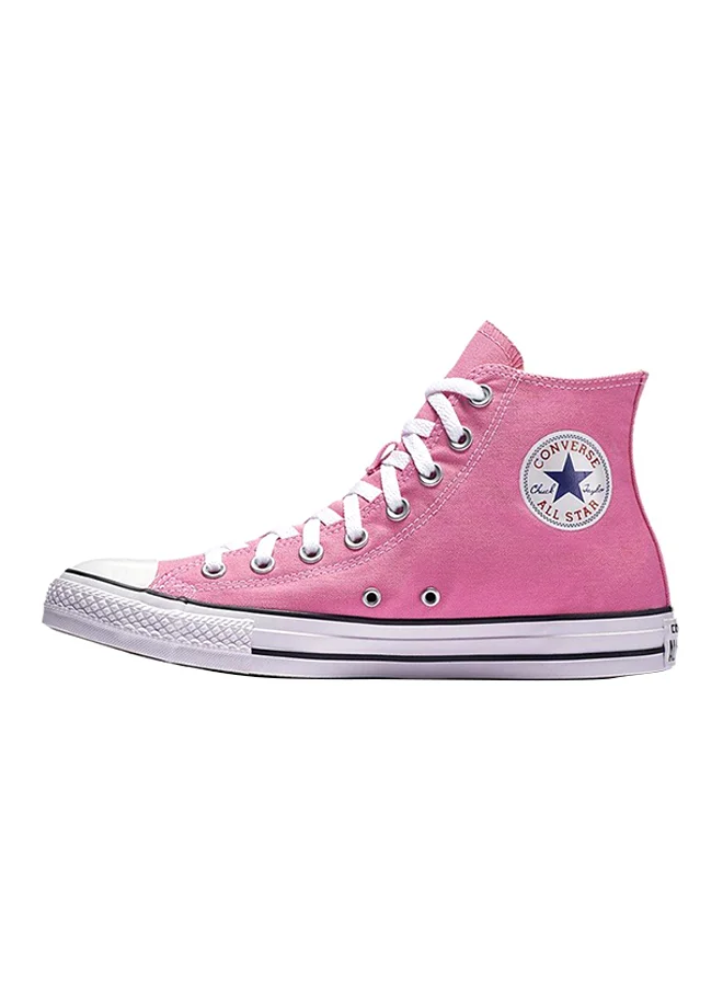CONVERSE Chuck Taylor All Star Core Hi Lace-up Sneakers Pink