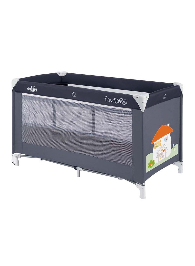 cam Pisolino Travel Cot - Blue  - Image 1