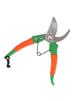 LAWAZIM Pruning Shears Green/Orange 8inch  - Image 1