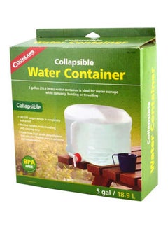 Collapsible Water Container White 18.9Liters