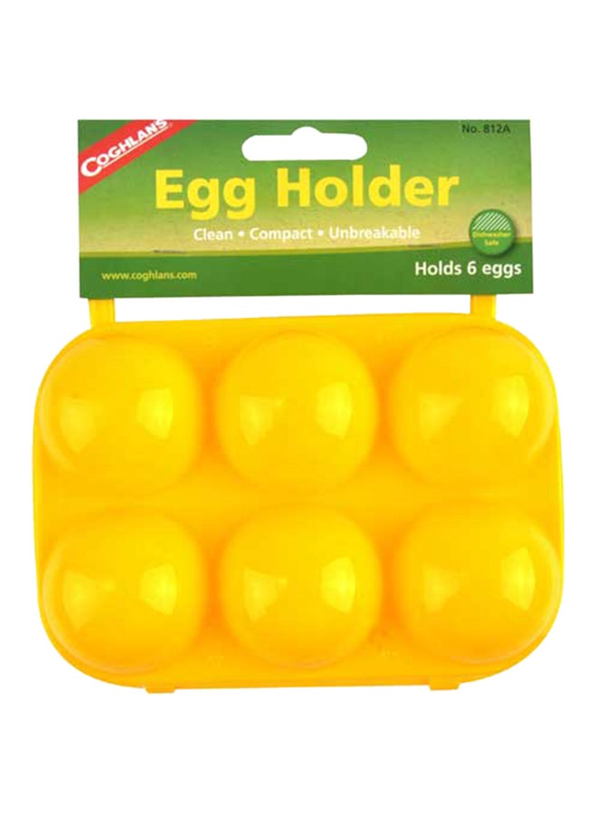 COGHLANS 6-Slot Egg Holder Yellow 