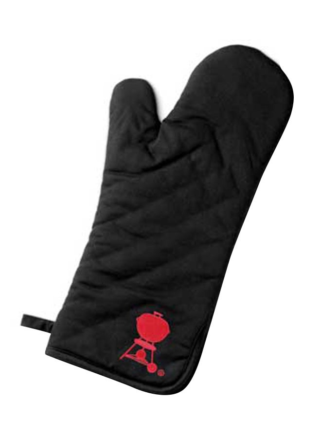 Weber Barbecue Mitt Black/Red 40.13x2.03x22.61cm 