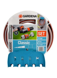 Hose With Wall Bracket Set Grey/Orange/Blue
