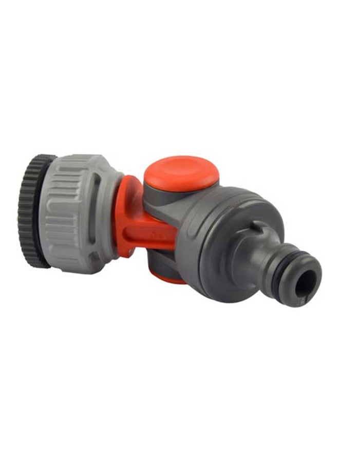 غاردينا موصل صنبور بزاوية مفصلية رمادي/ برتقالي