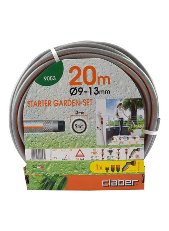 Claber - Starter Hose Grey/Orange - Image 1