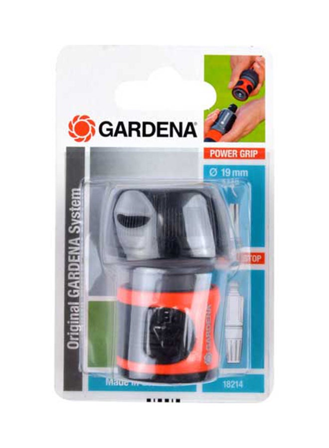 غاردينا أداة لتوصيل وغلق المياه برتقالي/ أسود/ رمادي
