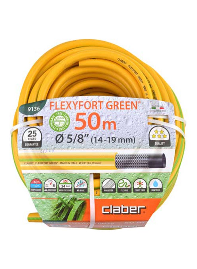 كلابر خرطوم فليكسي فورت أصفر/ أخضر