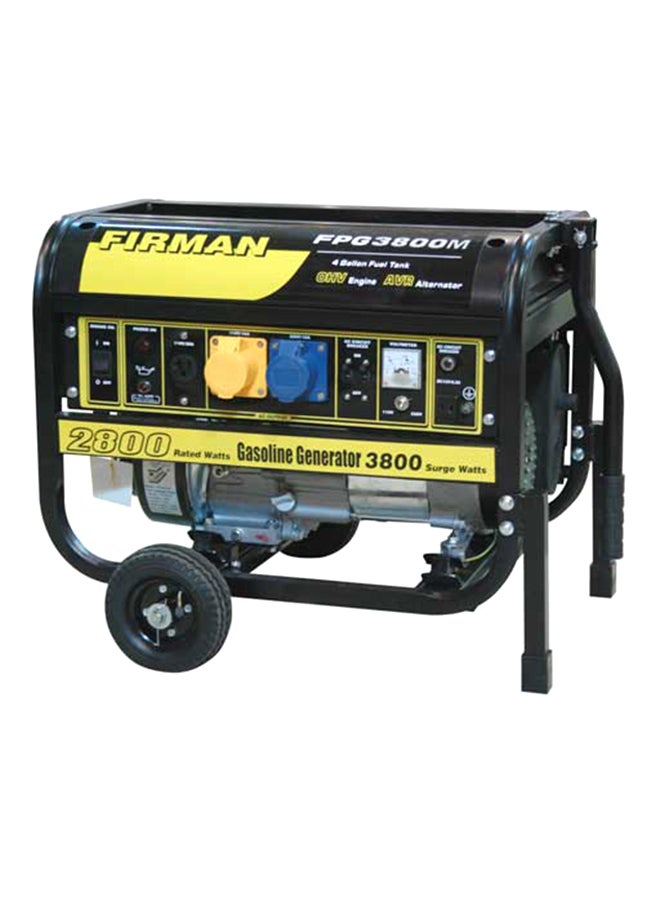 Firman - Gasoline Generator Black/Silver/Yellow - Image 1