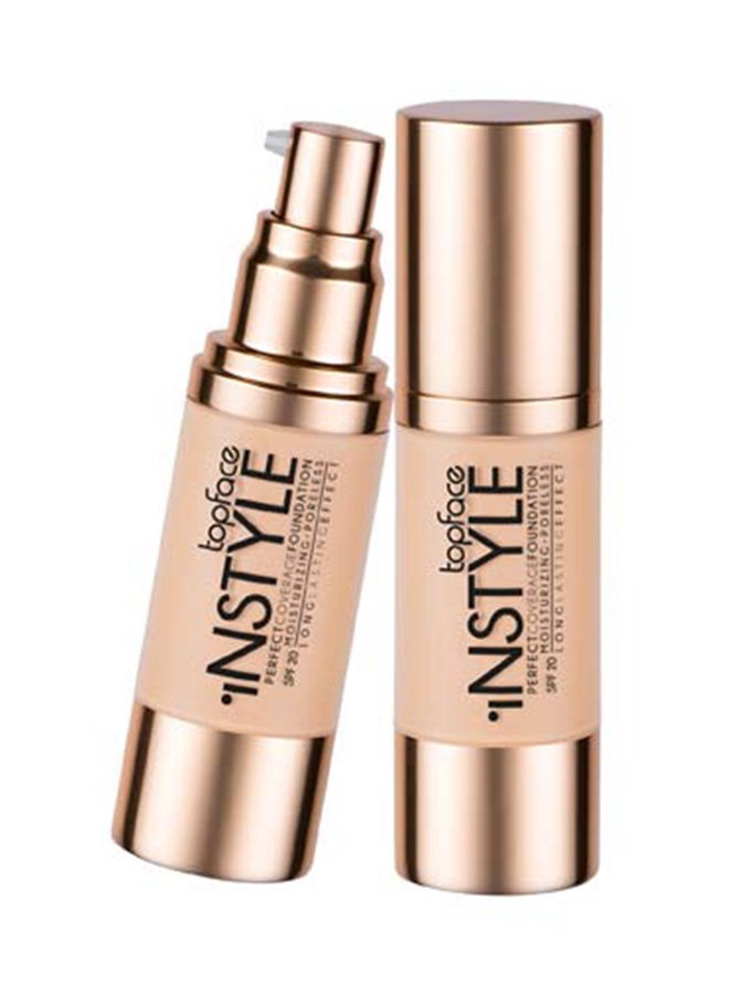 topface - Instyle Perfect Coverage Foundation 001 Chantilly - Image 1