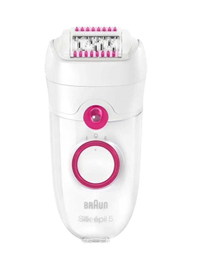 براون ماكينة إزالة الشعر سيلك إبيل 5 يونج بيوتي أبيض/ وردي - Image 1