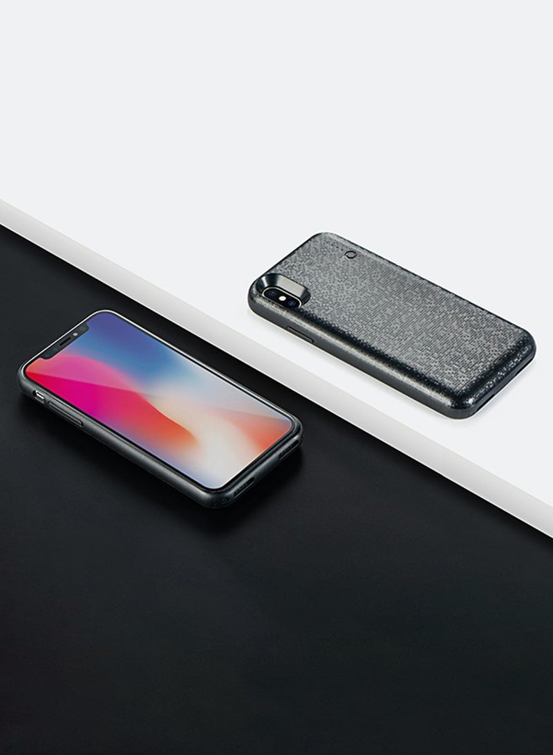 Backup Battery Case For Apple iPhone X Black