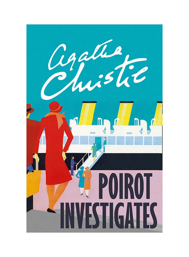 كتاب تحريات بوارو غلاف ورقي الإنجليزية - 42453