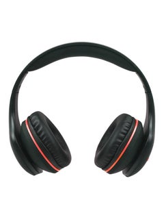 Trands Bluetooth Over-Ear Stereo Headphones Black/Red  - Image 1