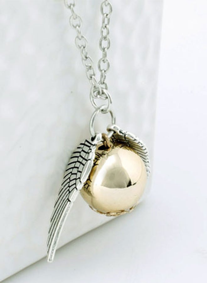 CJ - Harry Potter Snitch Wings Pendant Necklace - Image 1