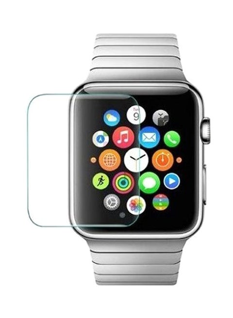 Tempered Glass Screen Protector For Apple Watch Series 1, 2, 3 Clear