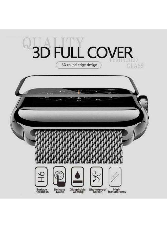 Smart Band Tempered Glass Screen Protector For Apple Watch Series 1/2/3 38mm Clear - Image 3