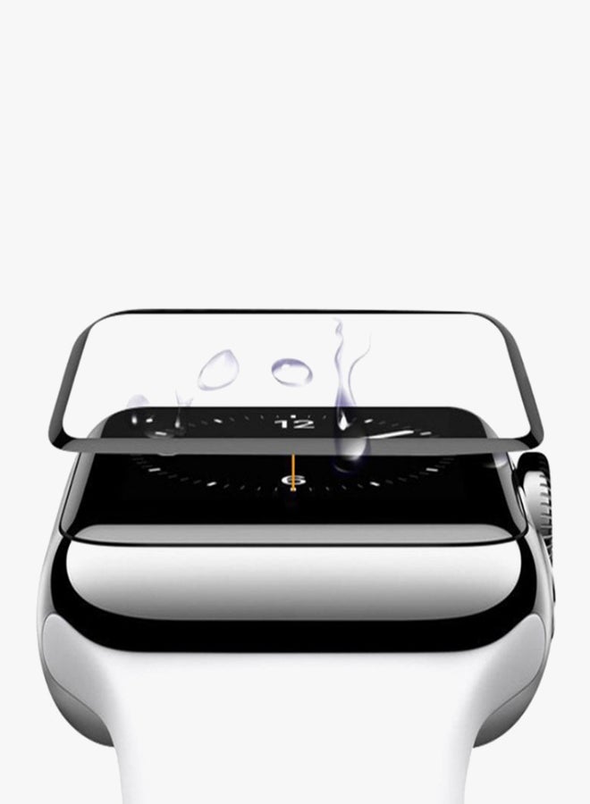 Tempered Glass Screen Protector For Apple Watch Series 1, 2, 3 Clear