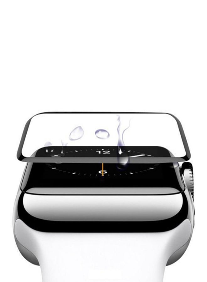 Generic - 3D Tempered Glass Screen Protector For Apple Watch Series 4 40mm Clear - Image 1
