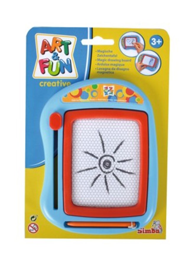 Simba Art And Fun Drawing Board White/Red/Orange - Image 2