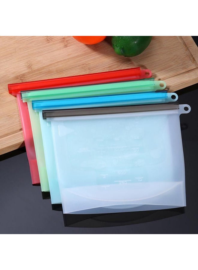 LIMITLESS - 4-Pack Food Storage Bag Set Multi Colour 1000ml - Image 1