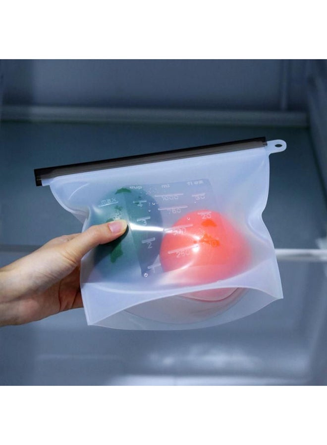 LIMITLESS - 4-Pack Food Storage Bag Set Multi Colour 1000ml - Image 1
