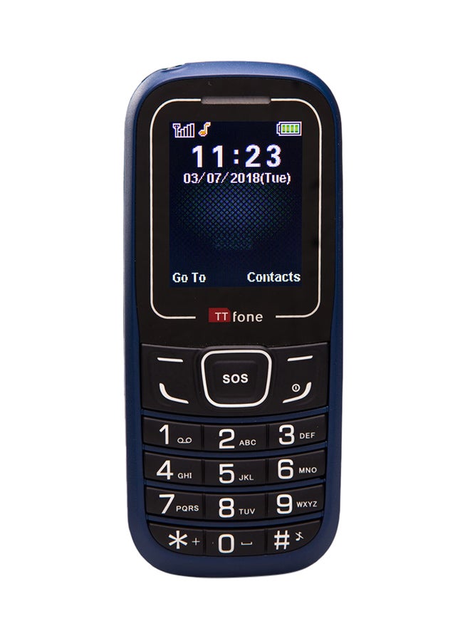 TTfone - TT110 Cheap SOS Emergency Mobile Phone Blue - Image 1