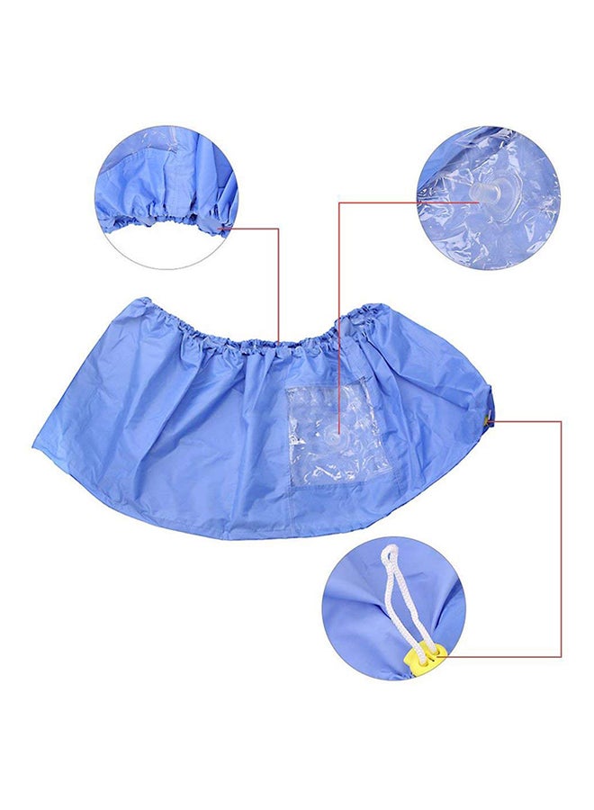 Generic Air Conditioner Cleaning Cover Blue 3.9x2.4x1.6inch  - Image 3