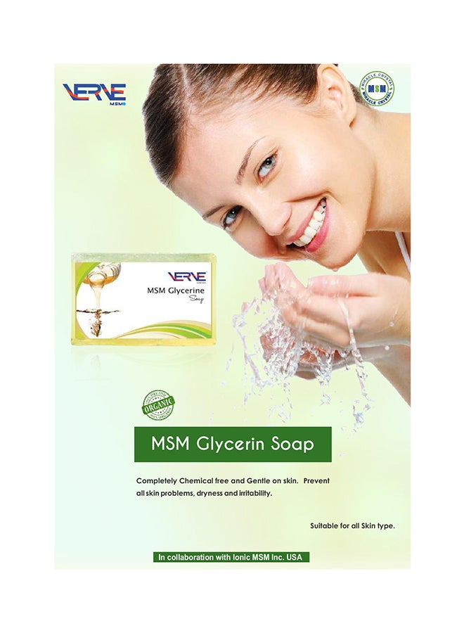 Verve MSM Organic Glycerin Soap Yellow 75grams - Image 2