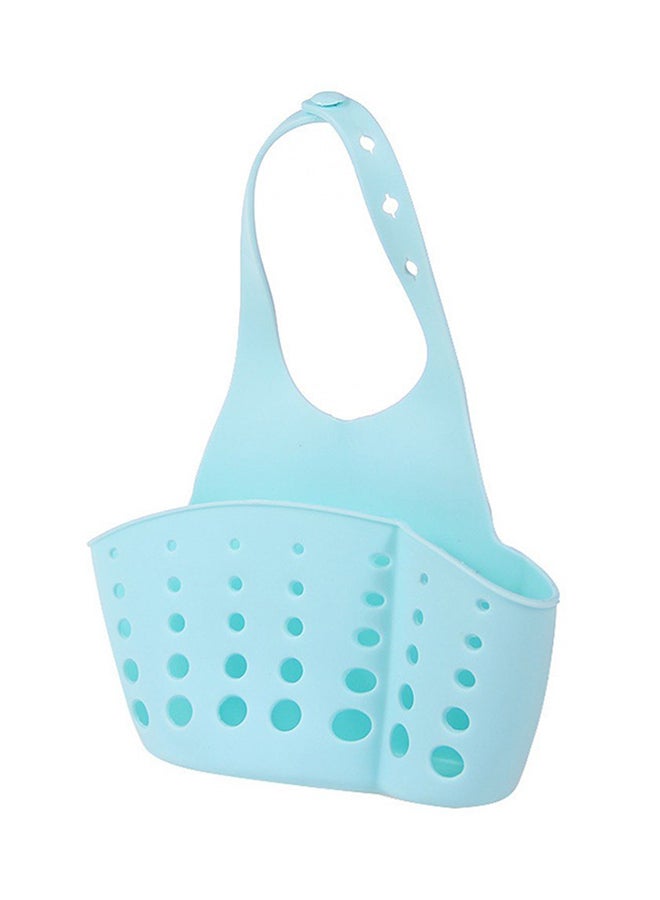 Hanging Storage And Drain Basket Blue 
