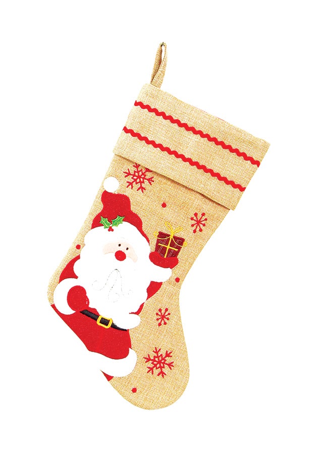CHRISTMAS MAGIC Santa Claus Stocking 46cm