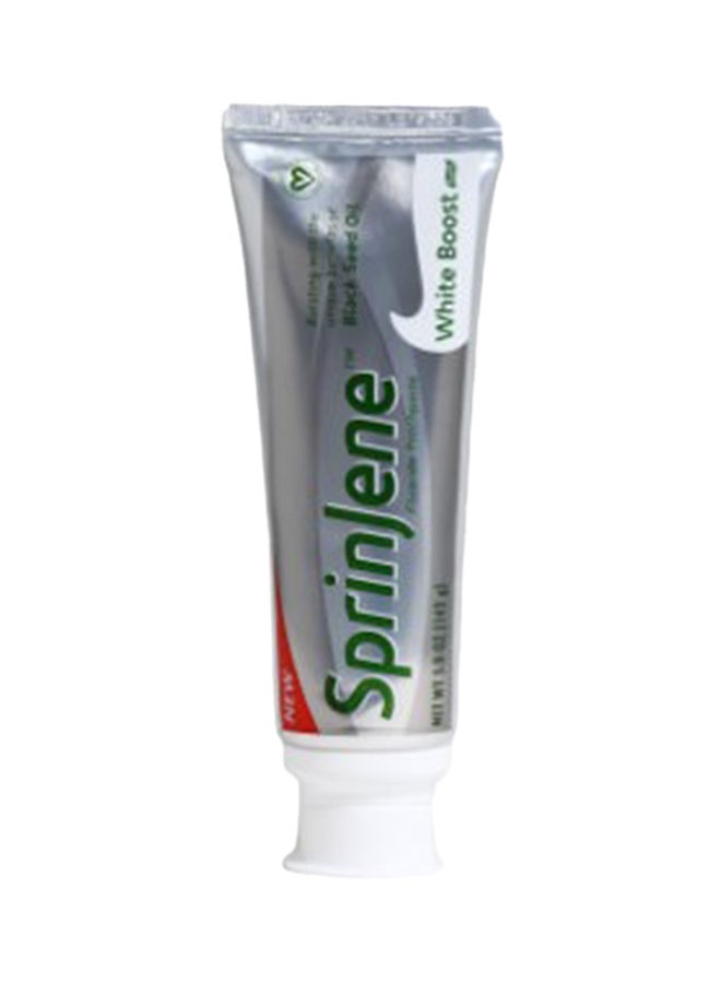 سبرين جين معجون أسنان مبيض بالفلورايد أبيض 142جرام - Image 1