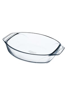 Optimum Oval Roaster With Handle Clear 35cm