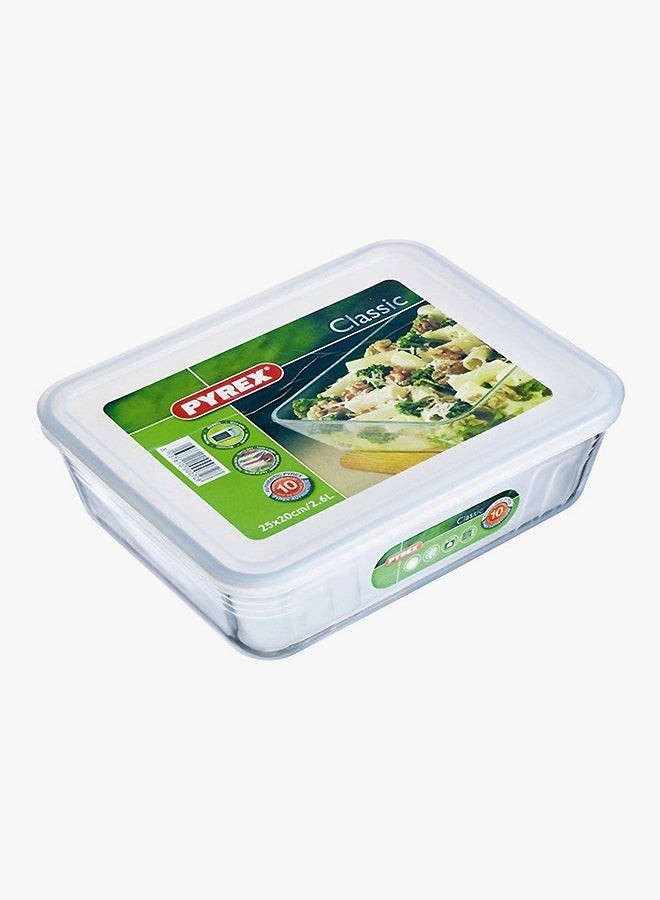 PYREX Cook And Freeze Dish With Lid Clear 4Liters  - Image 3