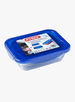 Cook And Go Container With Lid Blue/Clear 0.8Liters - v1542206069/N19174275A_2