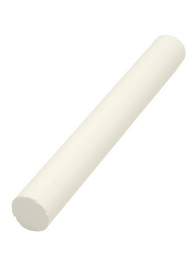 طقم أعواد طبشور من الكالسيوم من 100 قطعة أبيض - Image 1