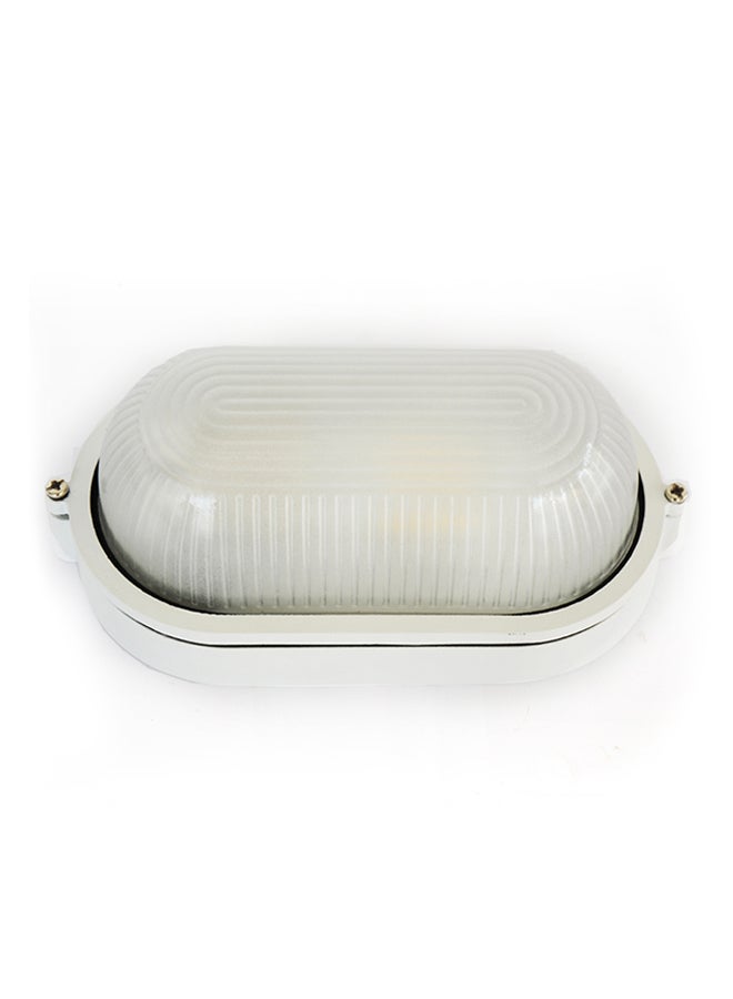 AL SALHIYA LIGHTING Indoor And Outdoor Bulkhead Light White 20x9cm - Image 2