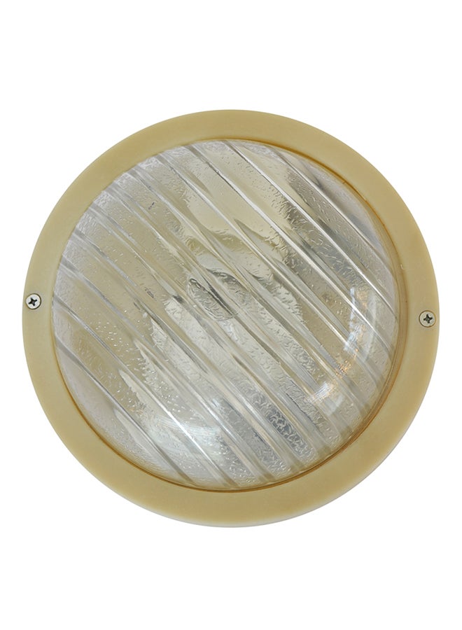 AL SALHIYA LIGHTING Indoor And Outdoor Bulkhead Light White 20x11cm - Image 1