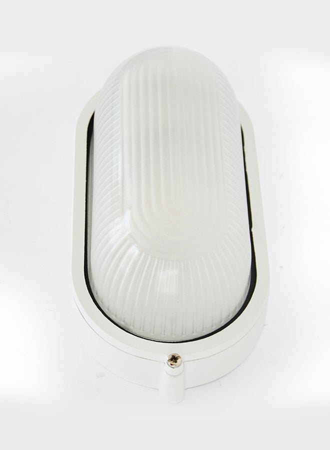 AL SALHIYA LIGHTING Indoor And Outdoor Bulkhead Light White 20x9cm - Image 3