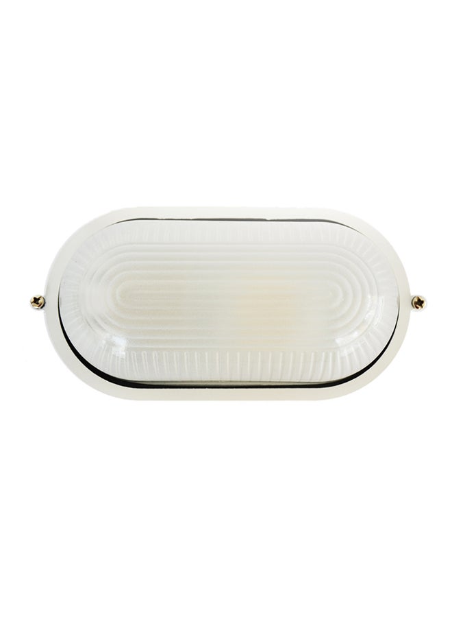 AL SALHIYA LIGHTING Indoor And Outdoor Bulkhead Light White 20x9cm - Image 1