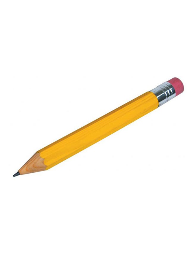 12-Piece Pencil Set Yellow/Silver/Pink - Image 1