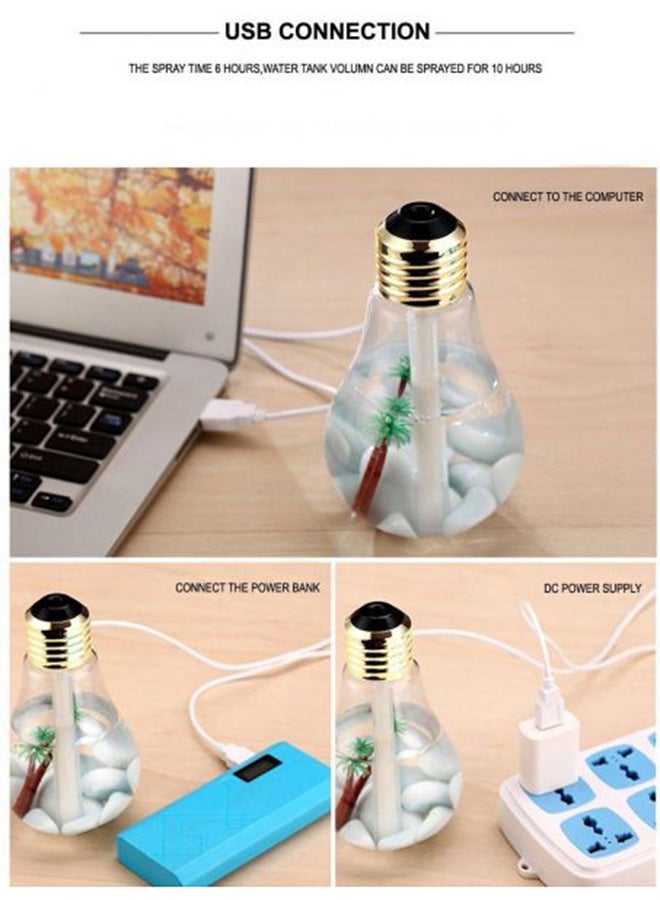 Bulb Cum Air Humidifier Clear 153x88x88mm - Image 4