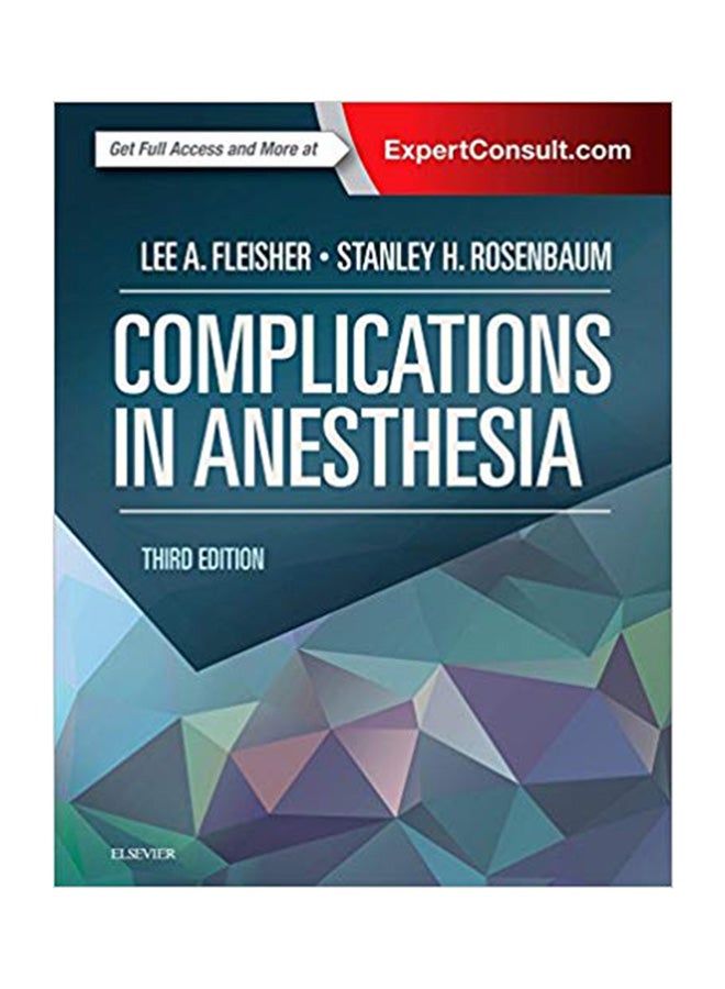 Complications In Anesthesia Hardcover English by Lee A. Fleisher - 6-Dec-17 