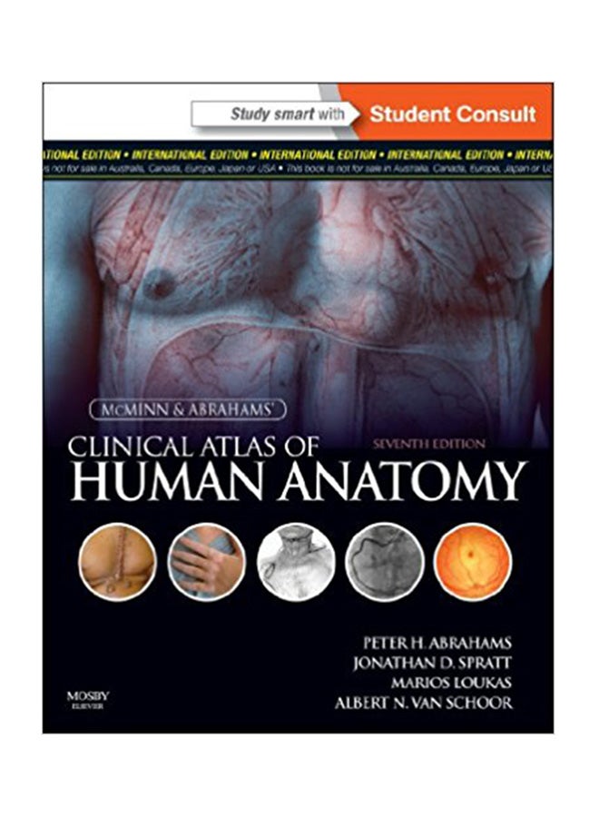 Mcminn And Abrahams Clinical Atlas Of Human Anatomy - International Edition Paperback English by Peter H. Abrahams - 23 Mar 2013