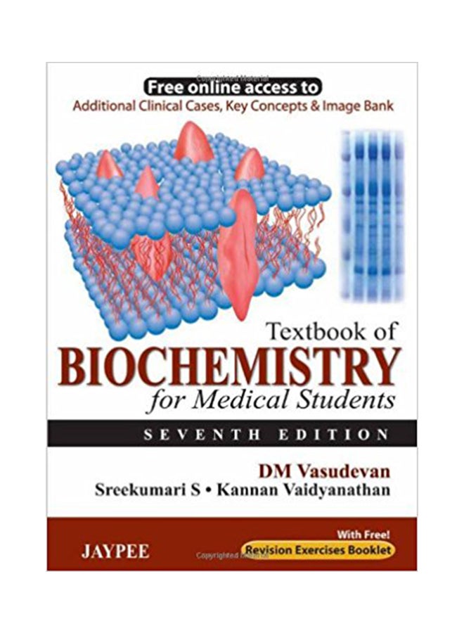 Textbook Of Biochemistry For Medical Students Paperback English by D. M. Vasudevan - 9/1/2013 