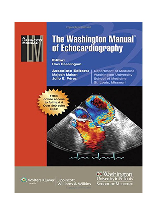 The Washington Manual Of Echocardiography Paperback English - 1-Sep-12  - Image 1