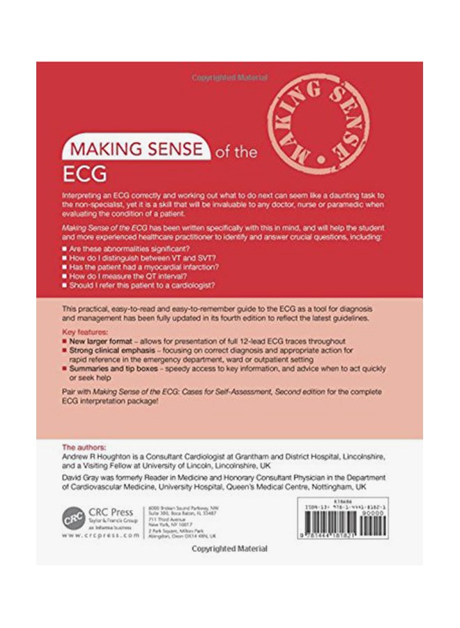 Making Sense Of The ECG: A Hands-On Guide Paperback English by Andrew R. Houghton - 6-Jun-14  - Image 2