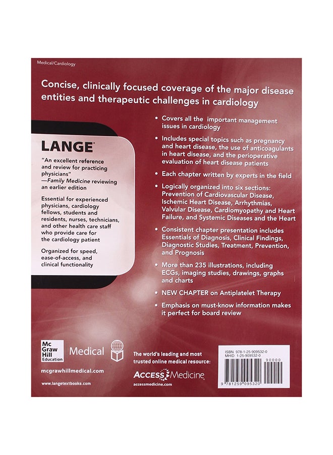 Current Diagnosis & Treatment: Cardiology Paperback English by Michael H. Crawford - 12/1/2013  - Image 2