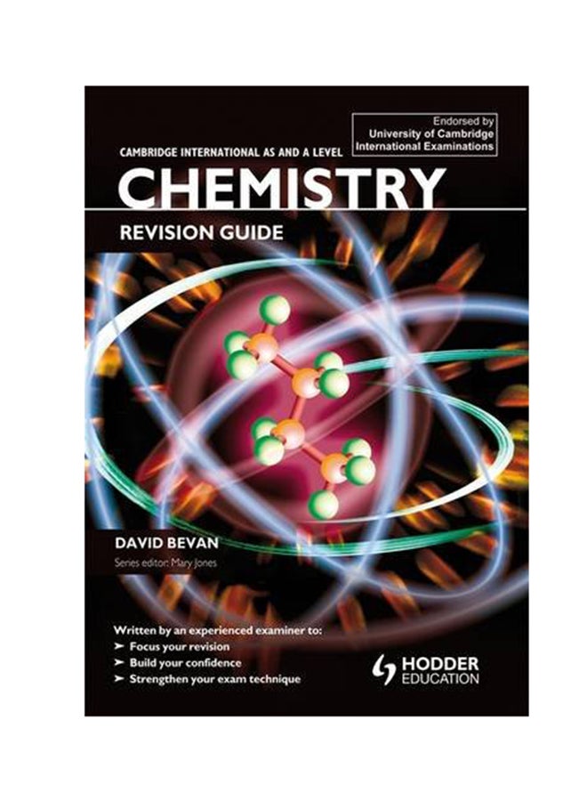 Cambridge International AS And A Level Chemistry: Revision Guide Paperback English by David Bevan - 25-Feb-11  - Image 1