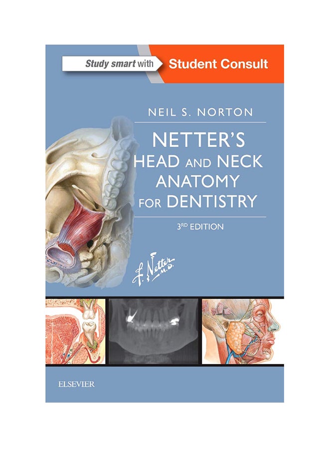 Netter's Head And Neck Anatomy For Dentistry Paperback English by Neil Scott Norton - 12/1/2016 