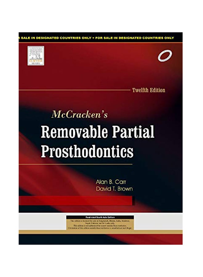 McCracken's Removable Partial Prosthodontics Paperback English by Alan B. Carr - 2010 